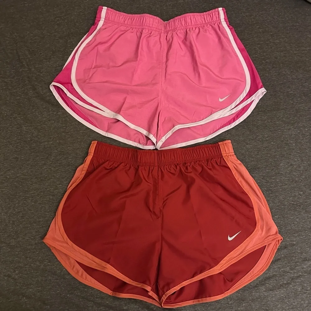 Nike Women's Tempo Running Shorts Size M Activewear Multicolor 2-Pack Bundle - Picture 1 of 11